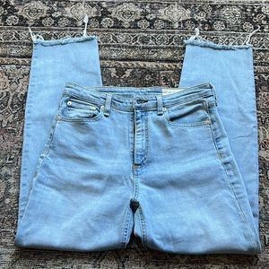 Rag and bone jeans Nina high-rise ankle cigarette size 27
